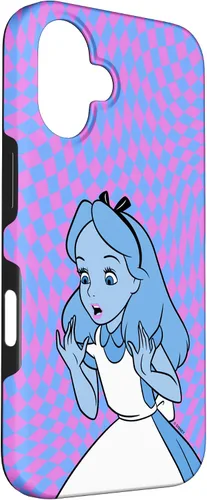 Vista 3 de Funda de neón para iPhone 16 Disney Alicia en el país de las maravillas Alicia