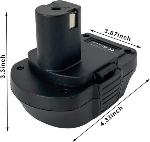 Vista 3 de Adaptador para batería Makita de 18 V a baterías Roybi de 18 V, compatible con Makita 18V BL1860B BL1850 BL1830 BL1815 LXT batería uso para Ryobi 18