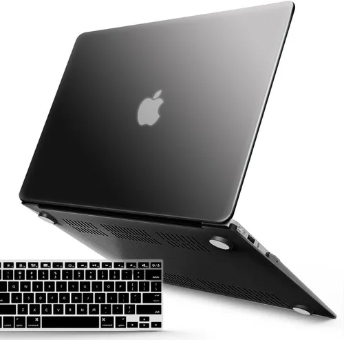 Vista 44 de IBENZER - Funda compatible con MacBook Air de 11 pulgadas, modelo A1370 A1465, funda de plástico suave al tacto, rígida, en paquete con funda