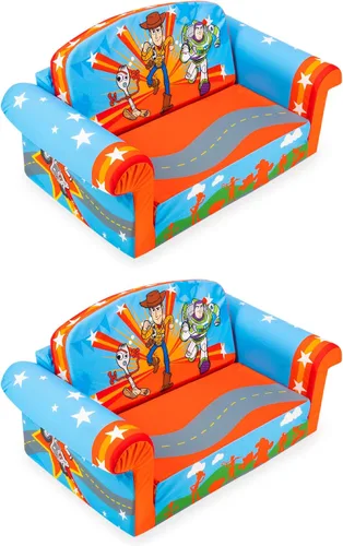 Vista 17 de Muebles Marshmallow para niños, sofá de espuma 2 en 1, Minnie Mouse, por Spin Master