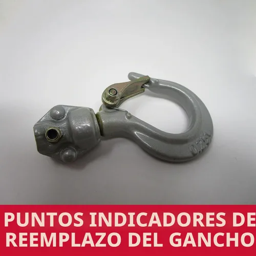 Vista 5 de JET Alzamiento de palanca compacto de 1/2 toneladas, elevación de 15' (JLH-50-15)