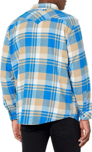 Vista 2 de Legendary Whitetails - Camisa de franela para hombre, estilo Shotgun Western