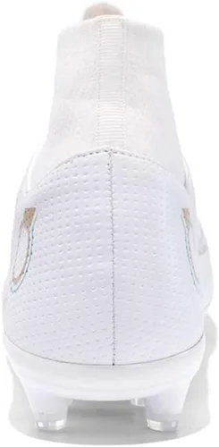 Vista 4 de ESXGED Botas de fútbol para mujer, zapatos deportivos para hombre, para exteriores e interiores, cómodos, para correr, caminar, estudiantes, zapatos