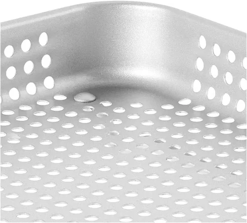 Vista 4 de Cuisinart Cesta antiadherente para freidora de aire, compatible con TOA-60 y TOA-65, ANS-TOA2528, plata