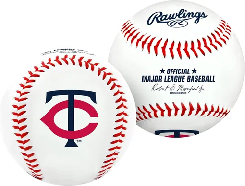 Vista 12 de Rawlings Béisbol oficial de la MLB 2026 con logo del equipo Todos los 30 equipos de la MLB disponibles