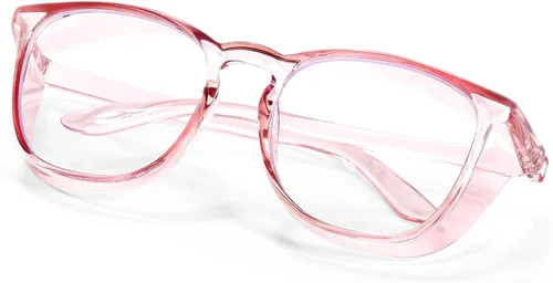 Vista 11 de Elegantes gafas de seguridad para mujeres y niñas, gafas anti-vaho, gafas protectoras, gafas transparentes