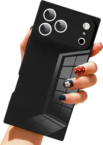 Vista 46 de LSL Funda para iPhone 14 Plus TPU Suave Negro con Protector Anticaídas Antiarañazos Absorción de Golpes Protectora Inalámbrica Delgada Compatible