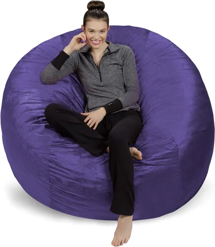 Vista 16 de [Usado] Sofa Sack Funda para Silla Puff Solo la Funda, para Adultos y Niños, Sin Relleno, Cómoda y Esponjosa, Funda de Repuesto para Silla Puff
