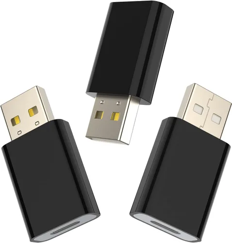 Vista 25 de LMUBOY Adaptador USB a USB-C, compatible con Apple MagSafe Watch 7/8/9/10/SE/Ultra, adaptador tipo C hembra a USB macho para iPhone 16 15 14 13 12