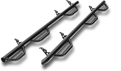 Vista 7 de N-FAB Estribos Nerf Negro Texturizado, de rueda a rueda D0289QC-TX Para Dodge RAM 1500 2002-2008, 2002-2009 2500 / 3500 Quad Cab 6.4' de cama