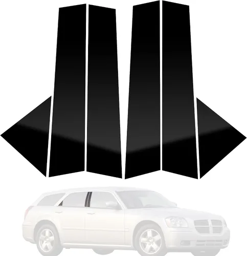 Vista 20 de BASIKER Compatible con Ford Explorer 2002 a 2010 Kit de moldura de poste de pilar con teclado/sin teclado, cubierta de pilar B de ventana de puerta