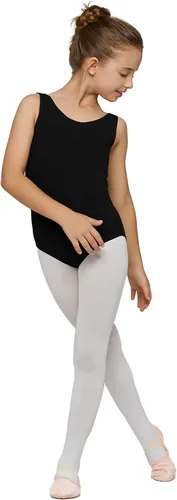 Vista 2 de danswan Leotardos para niñas de baile, ballet, gimnasia, leotardo (niños pequeños/niños grandes)