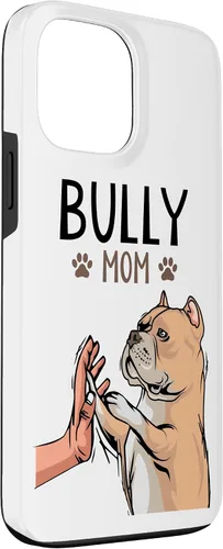 Vista 3 de Funda para iPhone 13 Pro Max American Bully Mom Dog Mama Dog Dog Holder