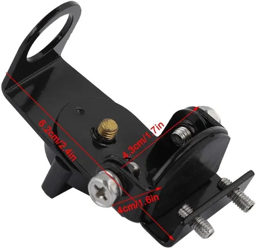Vista 6 de Soporte de montaje de antena ajustable RB20 para radio de coche, rotación