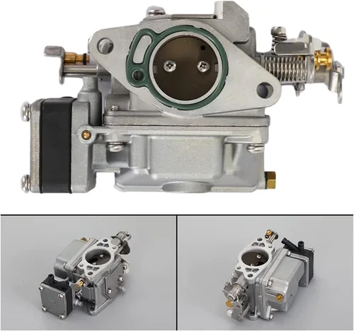 Vista 10 de Carburador para motores fueraborda Tohatsu/Nissan 9.9HP 15HP 18HP 2 tiempos, barco Modelo de motor M9.9D2 M15D2 M18E2, parte