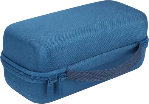 Vista 6 de Lebakort Estuche de almacenamiento compatible con altavoz Anker Soundcore Boom 3i para exteriores (funda azul)
