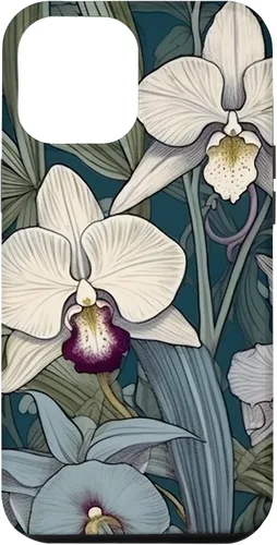 Vista 26 de Funda de flores de orquídea de jardín botánico para iPhone 17