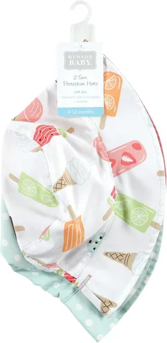 Vista 2 de Hudson Baby Baby Girls' Sun Protection Hat