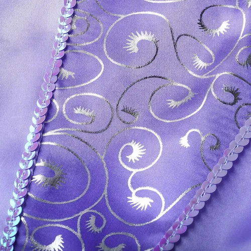 Vista 4 de Disfraz de sirena de princesa con accesorios para niñas