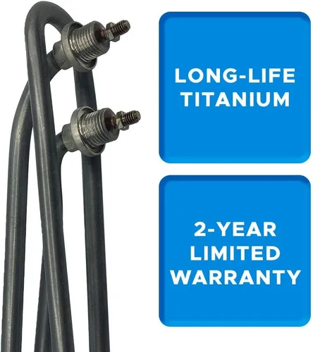 Vista 6 de Smart Spa Supply 7" 4.0kw 240v Titanium Flo-Thru Universal Calentador Elemento Reemplazo Calefacción de la tina caliente