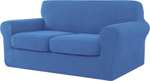 Vista 15 de CHUN YI Fundas de terciopelo para sofá de 4 piezas para sofá de 3 cojines, funda de sofá antideslizante resistente al agua, protector de muebles