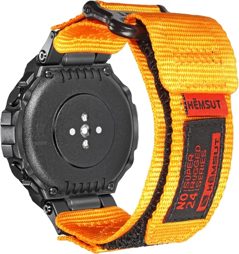 Vista 7 de SMITHA Correas de reloj compatibles con Amazfit T-Rex, T-Rex PRO, T-Rex 2, T-Rex 3 o T-Rex 3 PRO (1.890 in)/(1.732 in), T-Rex Ultra 1/2, correa Negro