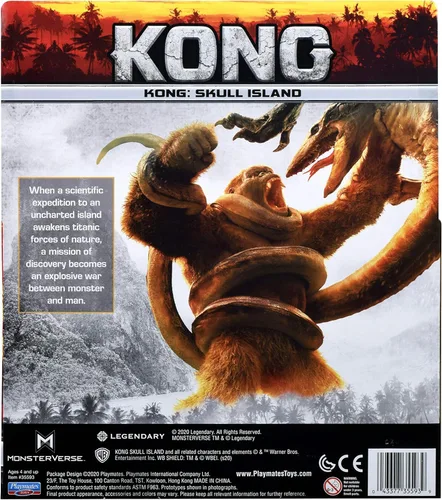 Vista 5 de Figura Classic Kong: Skull Island de 11 pulgadas