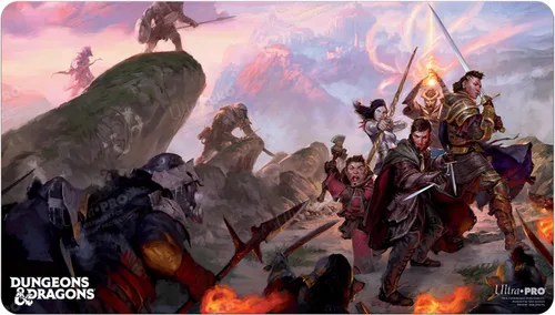 Vista 3 de Ultra Pro E-18509 Dungeons & Dragons-Playmat-Sword Coast Adventurers Guide, Multi