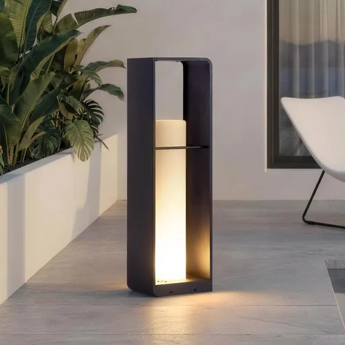Vista 10 de Faroles solares para exteriores impermeables IP65, lámpara de pie LED para exteriores