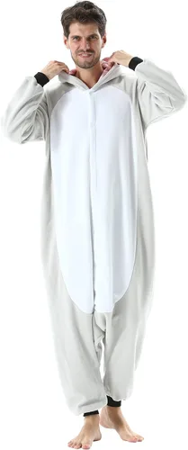Vista 3 de SAMGU Adult Onesies Halloween Christmas Cosplay Costumes One Piece Pajamas for Women Men
