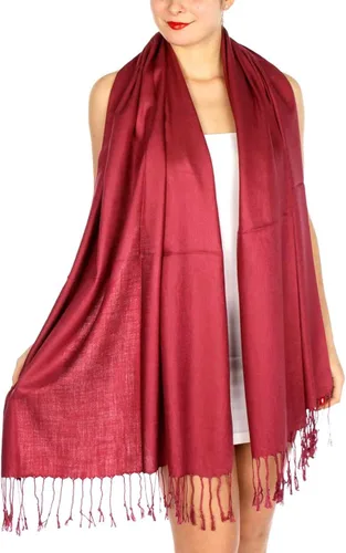 Vista 2 de Chales de Pashmina para mujer. Vestido formal. Envoltura de cachemira para vestido de noche.