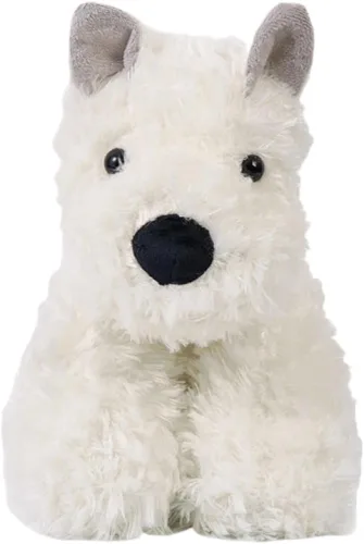 Vista 3 de Adorable juguete de peluche para perro West Highland White Terrier - Juguete de peluche suave de 8.6 pulgadas, el mejor amigo de los niños