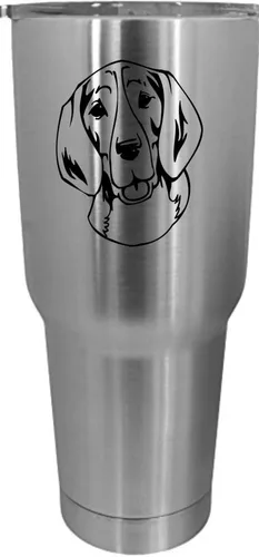 Vista 102 de Cairn Terrier - Vaso grabado con temática de perro, 30 onzas