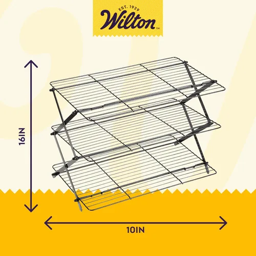 Vista 2 de Wilton Estante de refrigeración plegable de 3 niveles