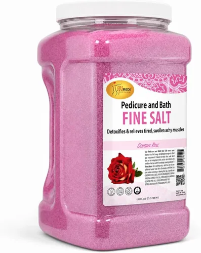 Vista 16 de SPA REDI - Remedio de Inmersión para Pies y Sal Fina de Baño de Pepino y Melón, 3.79 L - Hecho con Sales del Mar Muerto, Aceite de Argán, Aceite