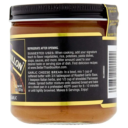 Vista 7 de Better Than Bouillon - Sazonador con base de ajo asado, 8 onzas