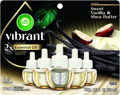 Vista 11 de Air Wick Aceites perfumados 0+4 Recarga de vainilla dulce y manteca de karité