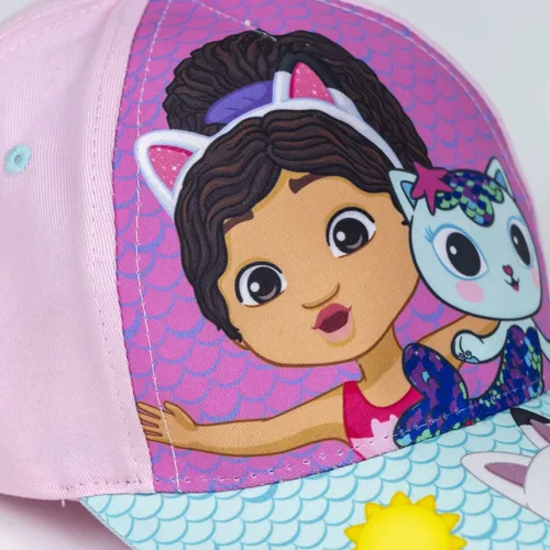 Vista 5 de Gorra Infantil Gabby's Dollhouse Turquesa