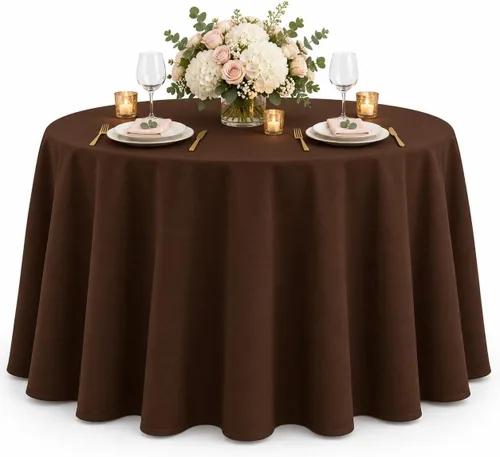 Vista 7 de AK TRADING CO. Mantel rectangular de poliéster de 60 x 102 pulgadas, fabricado en Estados Unidos, resistente a las arrugas, ignífugo, duradero