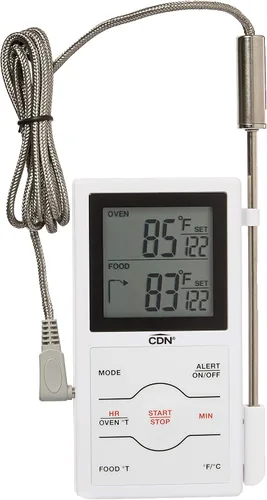 Vista 5 de CDN Termómetro y temporizador de sonda programable de detección dual