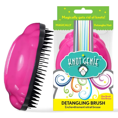 Vista 10 de Knot Genie, Cepillo para desenredar el cabello, Azul