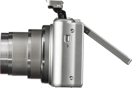 Vista 5 de Cámara digital Canon PowerShot SX740 HS (plata) Paquete con tarjeta de memoria SanDisk de 64 GB, trípode flexible de 12", lector de tarjetas de alta