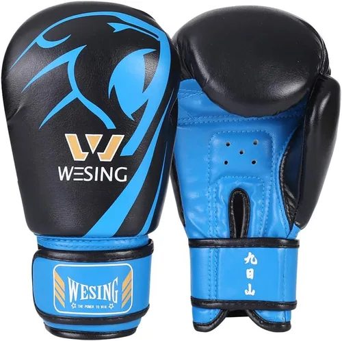 Vista 15 de Wesing - Guantes de boxeo profesionales para hombres y mujeres, guantes de boxeo para kickboxing, guantes de entrenamiento para adultos y niños