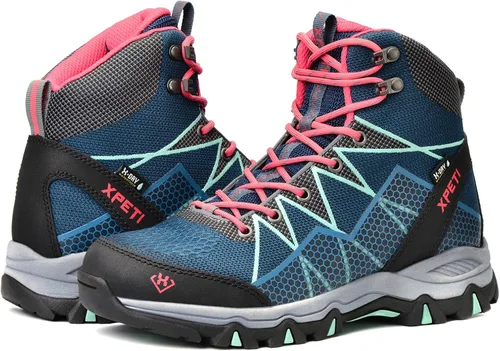 Vista 5 de XPETI Infinity - Botas de senderismo de punto para mujer