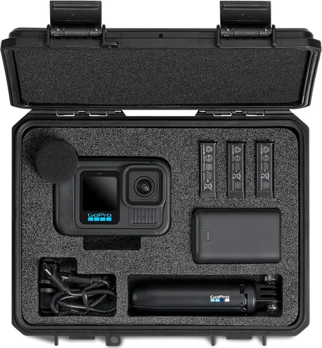 Vista 8 de Funda rígida portátil impermeable para DJI Osmo Action 5 Pro/4/3 accesorios de cámara de acción compatible con combo estándar, compatible