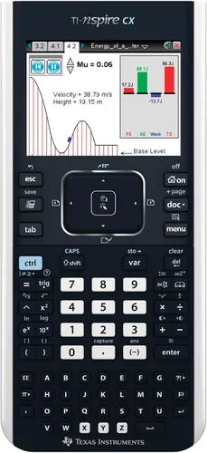 Vista 2 de Calculadora gráfica Texas Instruments TI-Nspire CX, Negro Valor no encontrado
