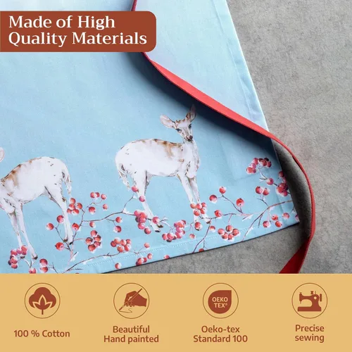 Vista 760 de Maison d' Hermine Delantales para mujer con bolsillo, 100% algodón (27.50 x 31.50 pulgadas)