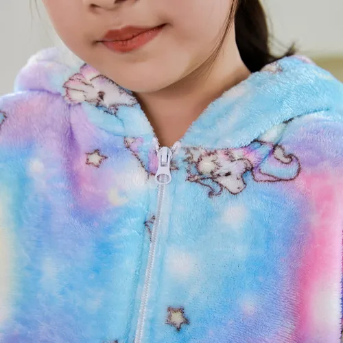 Vista 4 de Pijama de unicornio para niños, disfraz de Halloween