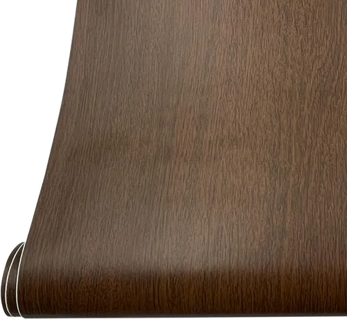 Vista 7 de LovingWay Rollo de papel tapiz de grano de madera marrón de 14.7 pies para estantes de 17.7 x 177 pulgadas, autoadhesivo, para computadora