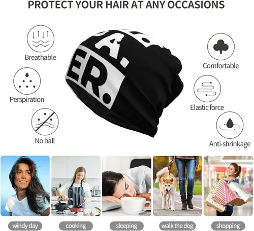 Vista 8 de Best Papa Ever Multifunction Beanie hat Men Women Fashion Scarf Soft Stretch Skull Cap